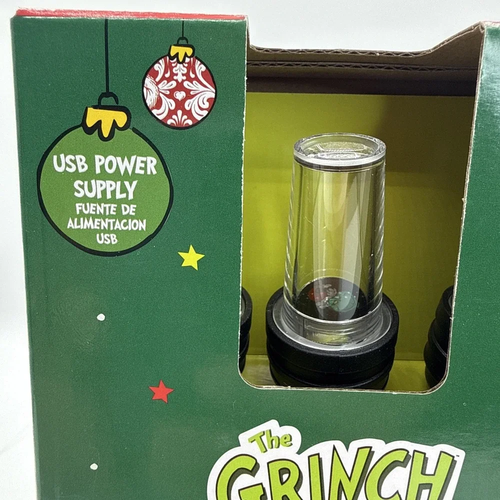The Grinch Projector Bulb String Lights By Ruz Christmas Decorations‎